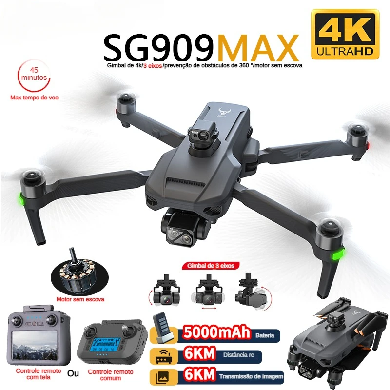 Drone Kit Professional - ZLL SG909 SG909MAX Professional Drone With